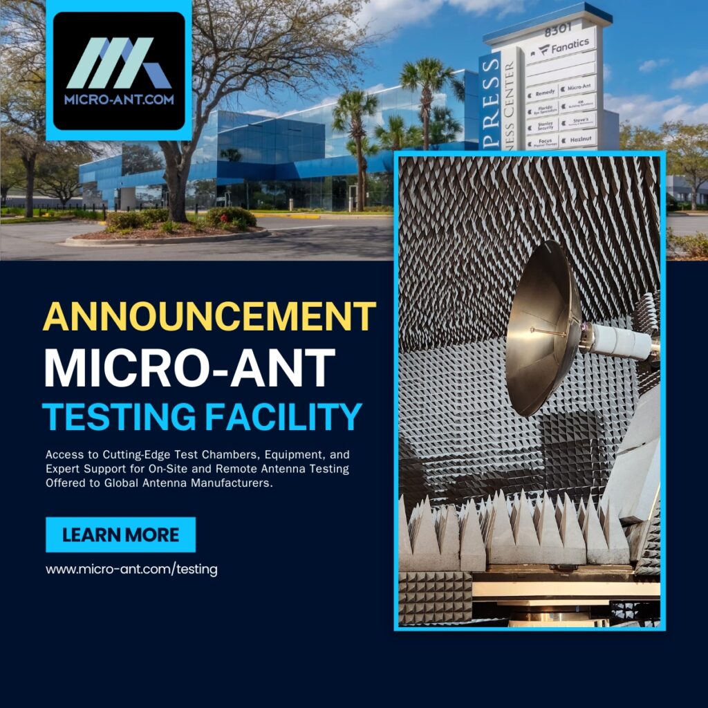 Announcement Micro-Ant Testing Facility